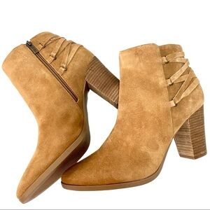 Michael Shannon Kelsey Tan Suede Ankle Boot 11 Chelsea Western